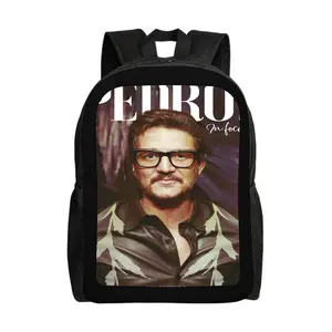 Pedro-Pascal-Backpacks for Girls, Cute School Backpack, Aesthetic Bookbag for Teens, Lightweight Classic Backpack for Travel, Work, Picnic A-5