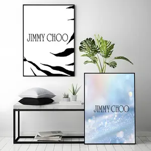 luxury brand Jimmy Choo Poster HD Heavy-Duty Self-Adhesive Waterproof Wall Decor – Tool-Free Install, Durable & Reusable Conceals Wall Flaws | Elevates Home Style | Ideal for Living Rooms, Bathrooms & Kitchens