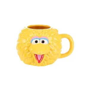 Sesame Street Big Bird Head Molded Mug