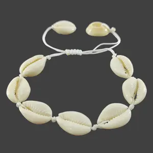 US-FASHION - Bohemian Natural Sea S Charm Bracelets For Women Men Summer Sandy Beach Handmade String Rope Chains Bangle DIY Jewelry