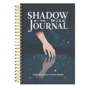A5 Shadow Work Journal Notebook for Exploring Emotions Fears Growth with Prompts for Reflection Mindfulness Vintage Material Paper Compact for Self Awareness hobonichi  planner  adhd  fidgets