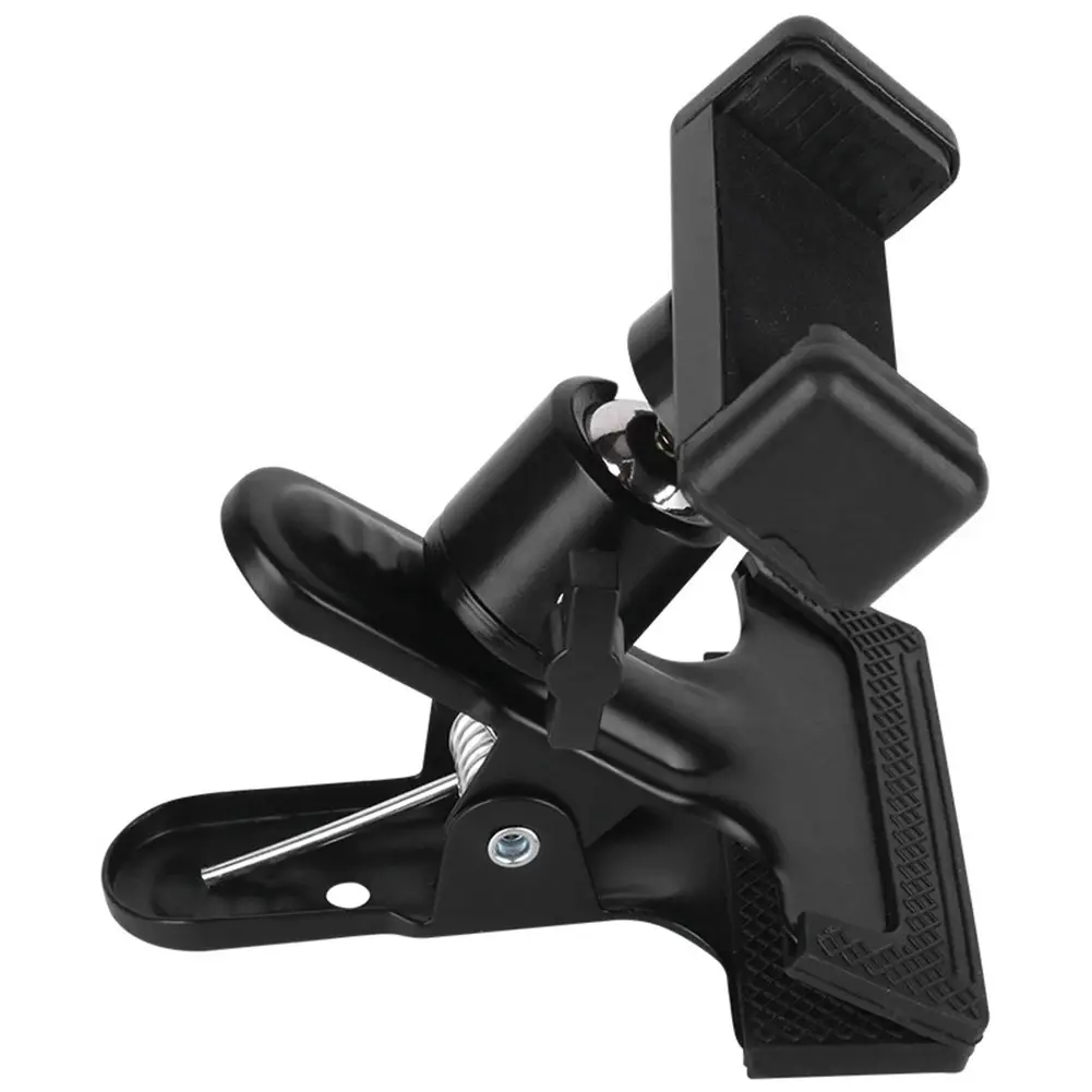 Guitar Head Clamp, 360 Degree Rotating Adjustable Guitar Phone Holder, Cell Phone Mount, Creative Music Accessory, Rotating Phone Stand