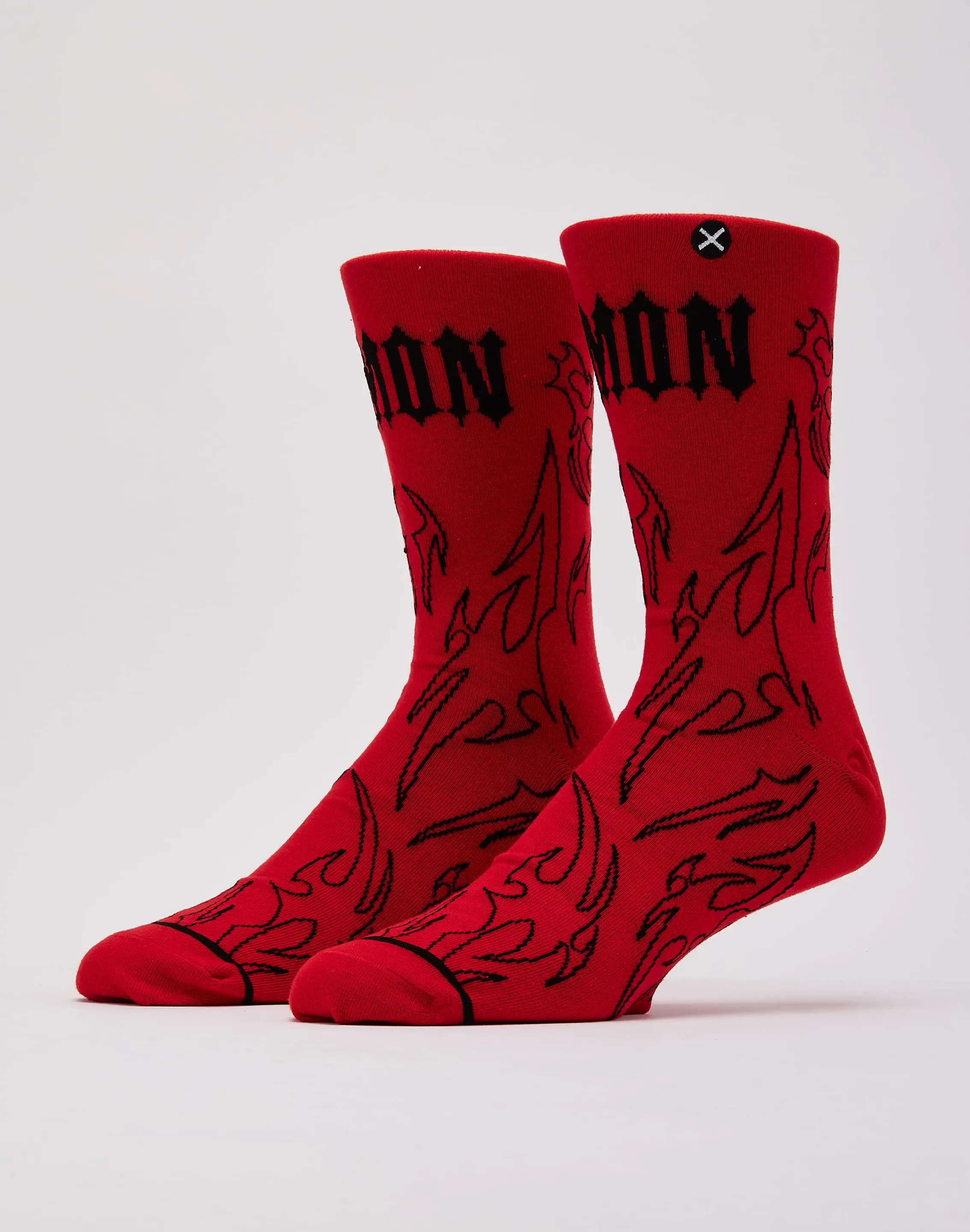 Mens Odd Sox Demon Crew Socks