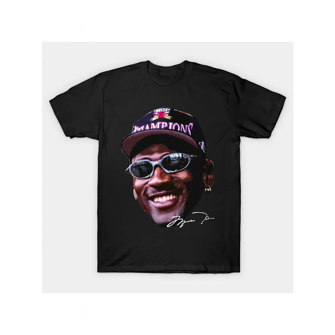 Basketball T-Shirt 220g Pure Cotton Single-sided Printed Round Neck Short Sleeved T-shirt