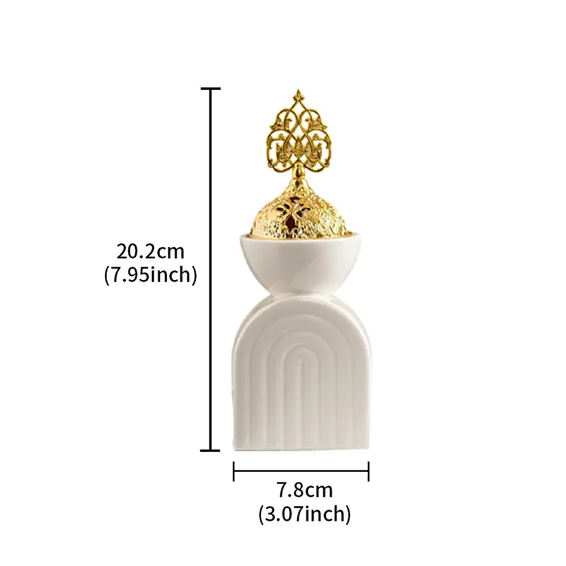 Arched tree head cover incense burner