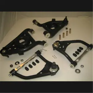 212 MAIN Stainless Steel CAD-Designed Reinforced Upper Tubular Control Arm Set (Helix 190962) – Compatible with 1967-1969 Camaro-Firebird, 1968-1974 Nova, Coil-Overs Suspension, Brakes and Steering