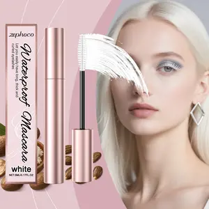 Zephoco White Mascara✨Root Grooming Lengthening Smudge-Proof Clump-Free Portable Must-Have Volumizing Mascara