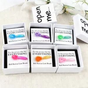 1set A Funny Belly Button Brush Gift Set - Available in 6 Colors, Portable Cleaning Brush with Cards, Funny Humor Novelty Gag Gifts, Prank Gift for Adults in The Bathroom, a Unique Home Decor for Friends and Roommates