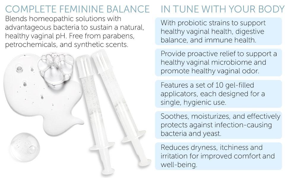 Vaginal Probiotics for Women | Intimate Care & Feminine Care | pH Balance Support | Yeast Infection & Bacterial Vaginosis Defense | Helps Reduce Burning & Excess Discharge | 10 Count