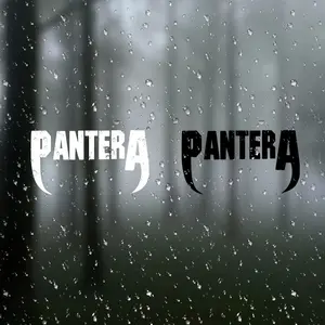 Pandora Metal Band Vinyl Sticker for Car Truck Window Guitar Laptop, Durable Adhesive Ethylene Material, Door Window Notebook Luggage Furniture Bumper