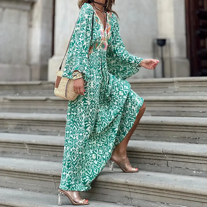 long sleeve dresses mid size - TikTok Shop