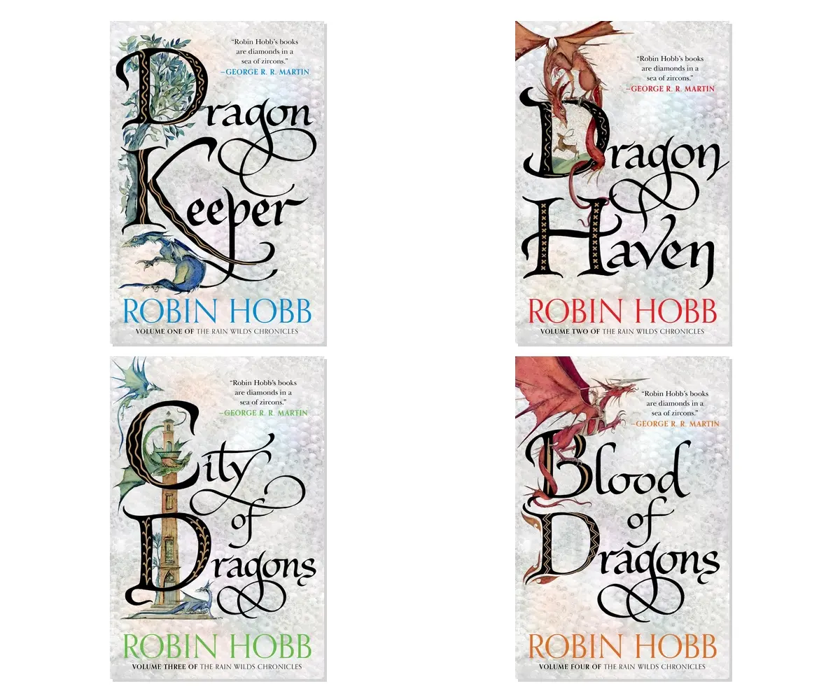 Dragon Fantasy Chronicles 4-Book Collection - Complete Rain Wilds Saga - Paperback