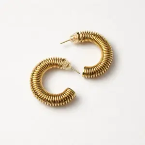 Tulum Hoops - 14k Gold Filled Hypoallergenic & Waterproof Earrings