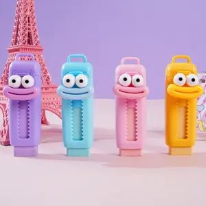 Creative Sausage Mouth Erasers Set, Random Styles, High Aesthetic Cute Messy Erasers, Art Exam Supplies, Clean No Shreds, Party Gifts