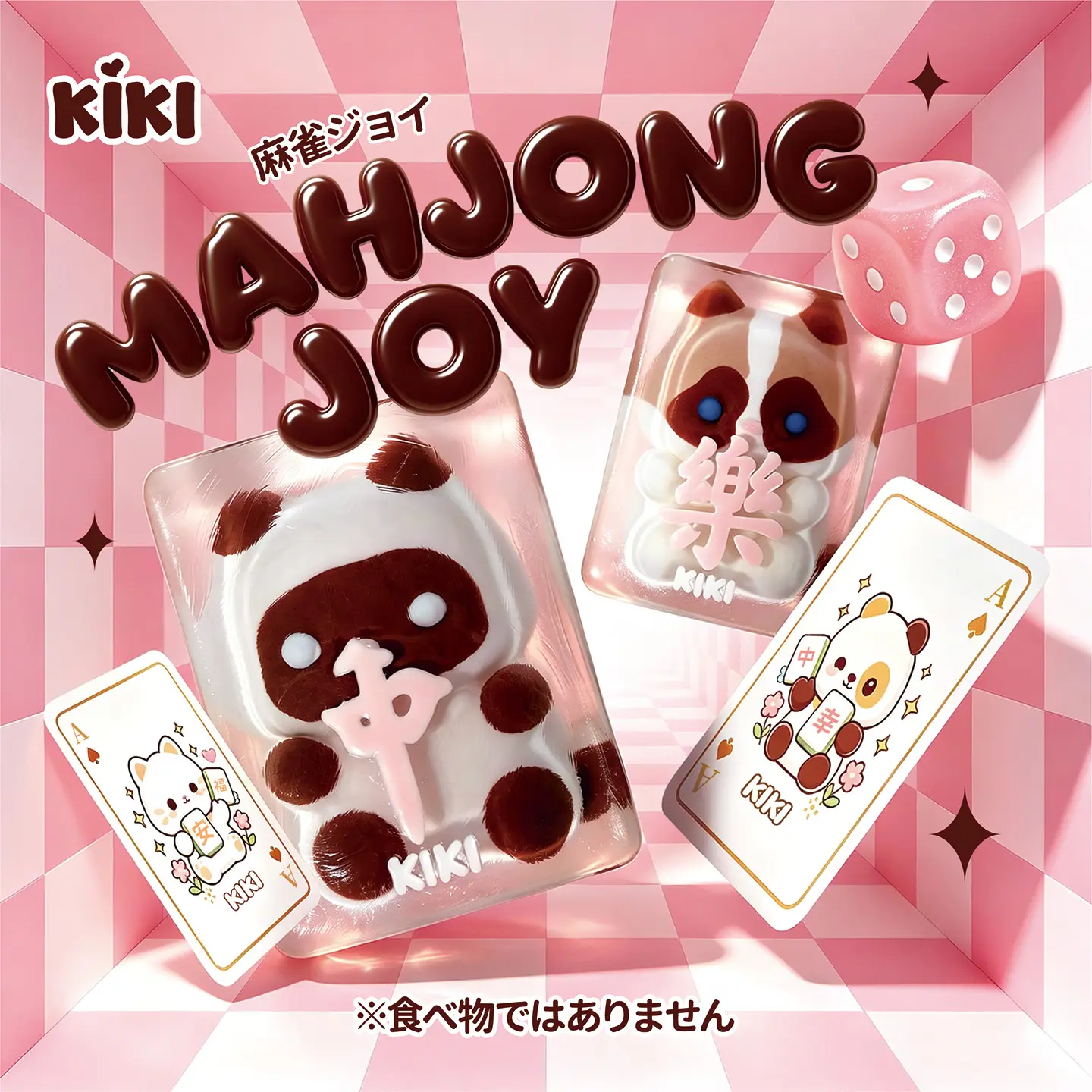 CAT MAHJONG Tabasquishy handmade  DIY