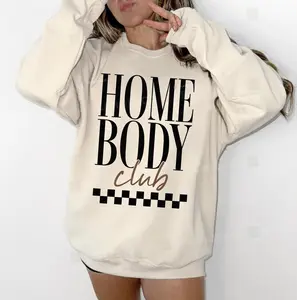 The Homebody Club Sweatshirt or T-Shirt, DTG Printed