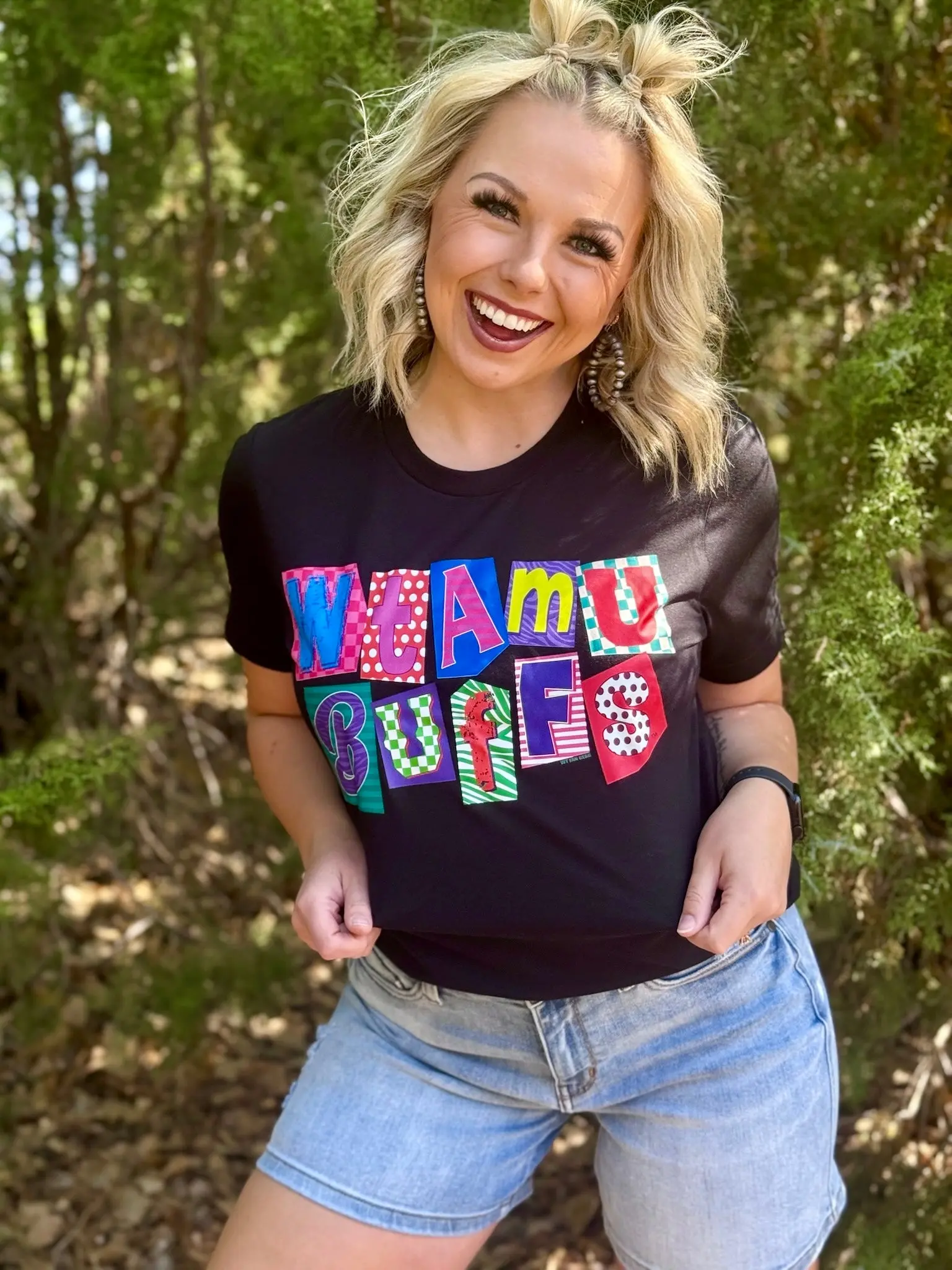 WTAMU Buffs Magazine Letters Tee