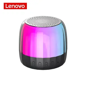 Lenovo K3 Plus Wireless Bluetooth 5.2 Speaker with TWS Dual Playback, Colorful RGB Lighting, TF Card & Bluetooth Dual Modes, Powerful Audio-Visual Subwoofer with 360° Surround Sound