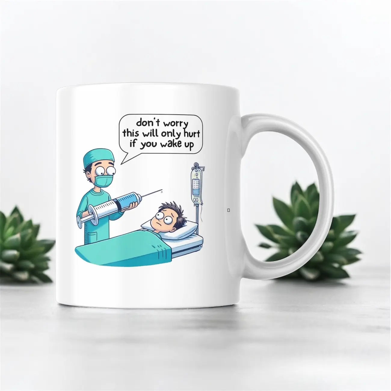 Funny OR Surgery Humor Mug - Anesthesiologist Humor Mug Gift - General Surgery Residency Mug Gift - Mug for Surgeon, Doctor, CRNA, OR Tech 5AN