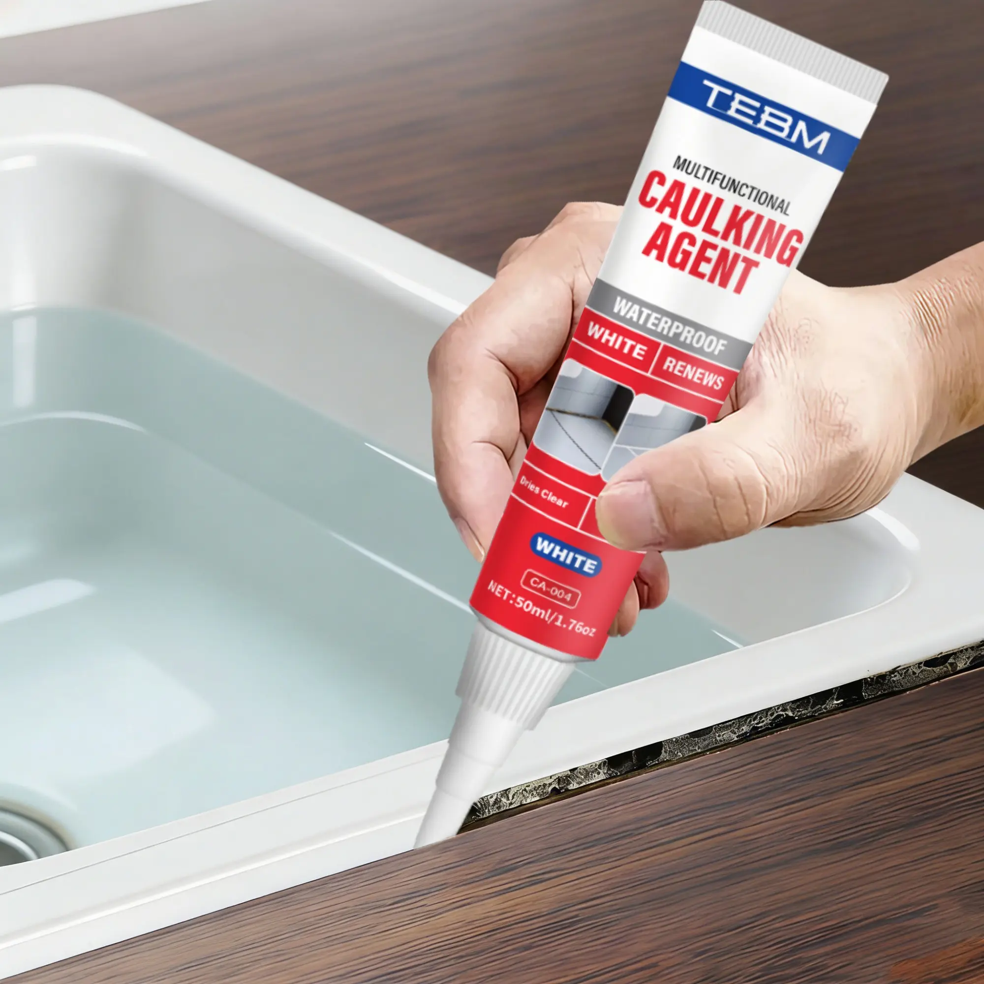 Universal Waterproof Quick-Drying Grout, RV Kitchen Bathroom Home Sealant for Effective Gap Repair, Ideal for Bathtub Sink Floor Shower Tiles, Versatile Use