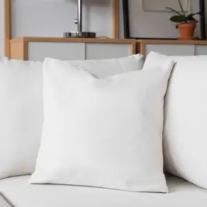 The Square Pillow - Oat Upcycled Poly