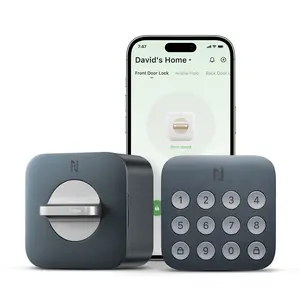 Anona Holo Wi-Fi Smart Door Lock with Keypad, Keyless Entry Deadbolt Door Lock with App Remote Control, Auto-Lock & Anomaly Detection