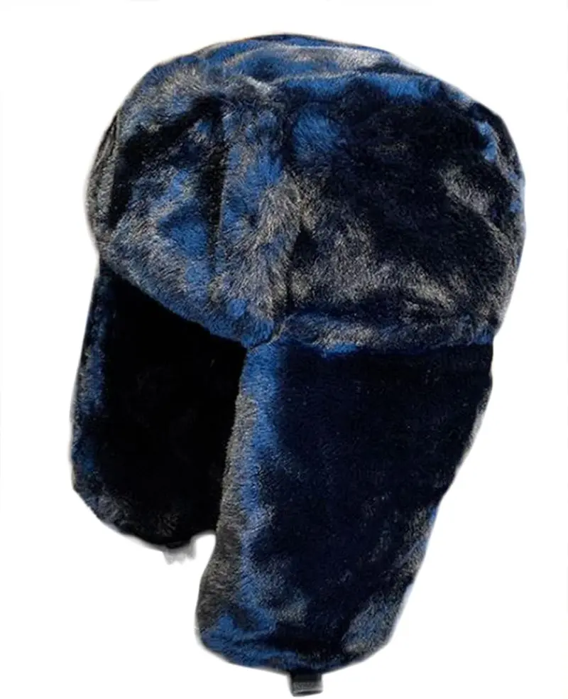 Women's Trapper Hat Faux  Winter Hats Fuzzy Russian Hat with Buckle Trooper Warm Ski Cycling Ear Flap Hat 2025