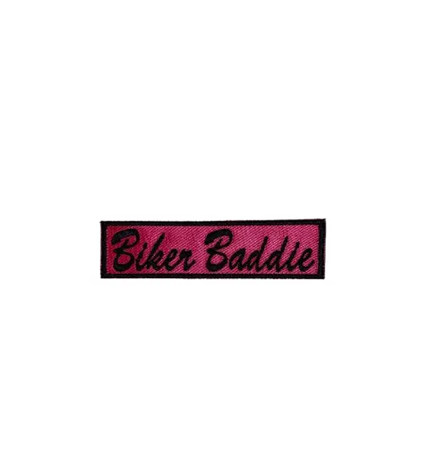 Biker Baddie Motorcycle Patch