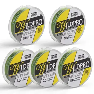 100M/ 109YARDS Nylon Line Monofilament Clear Power Sea Fishing Line 3-40 LBS