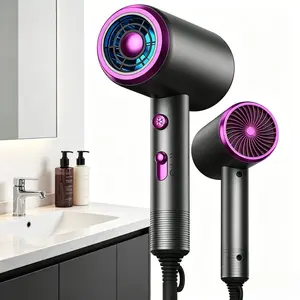 Powerful Ionic Hair Dryer, Professional Hair Styling Tool, Versatile Styling Options, Frizz Reduction, Winter & New Year Gift, Christmas Gift