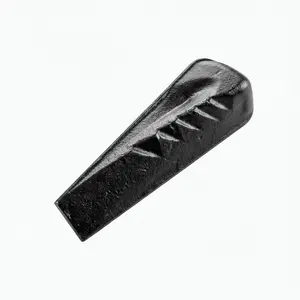 Manual Splitting Wedge Tool, Spiral Design for Easy Firewood Splitting, Durable Steel Construction, Ideal for Wood Chopping Tasks