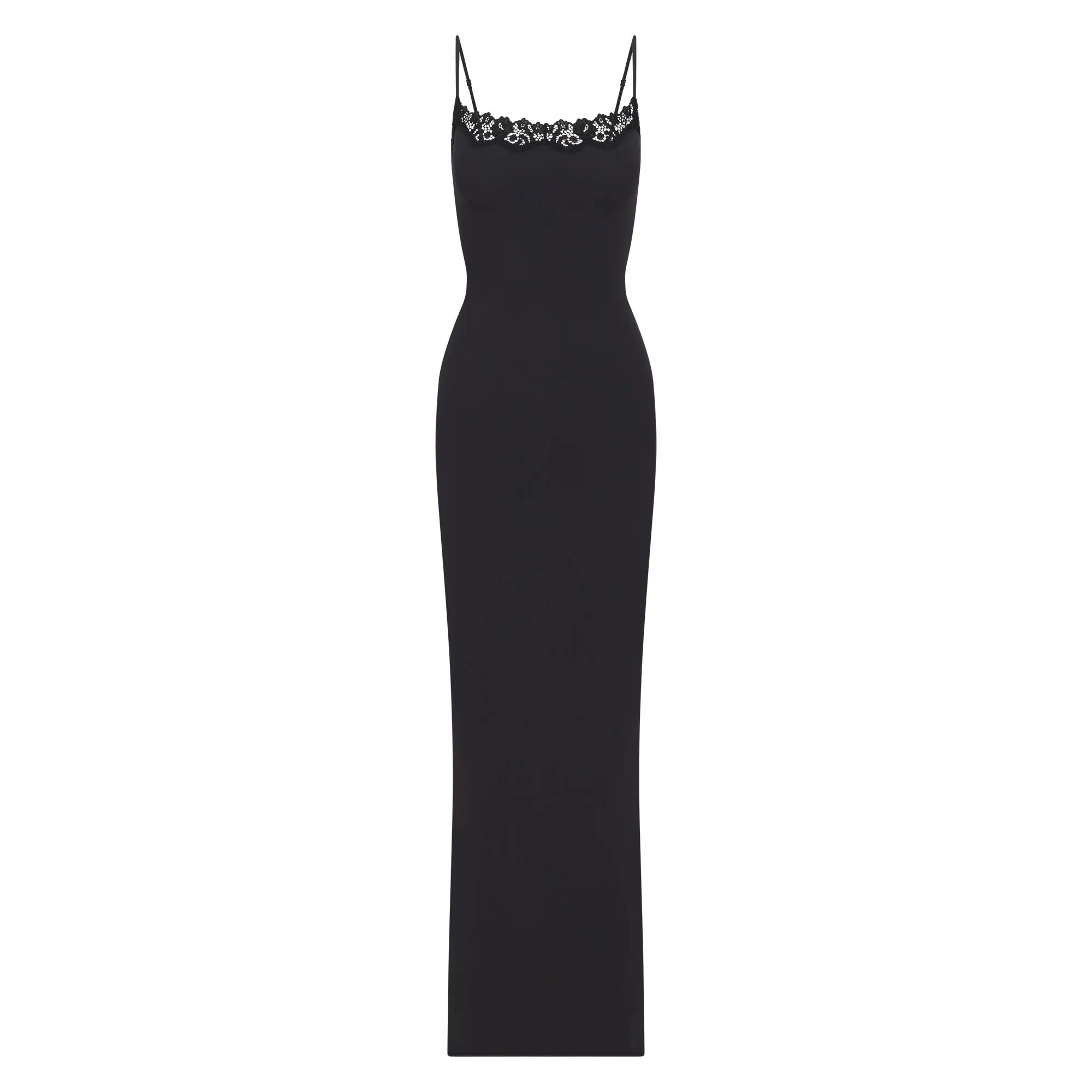SKIMS FITS EVERYBODY LACE LONG SLIP DRESS SKIMS FITS EVERYBODY LACE LONG SLIP DRESS