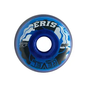 Alkali Roller Hockey Wheels - Revel Eris 76mm 74A Blue (Single)