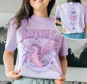 Jelly Jubilee Crescent City Shirt, Offical Fan Club Shirt, Jelly Jubilee Fan Club, 2 Sided Shirt Sweatshirt Top