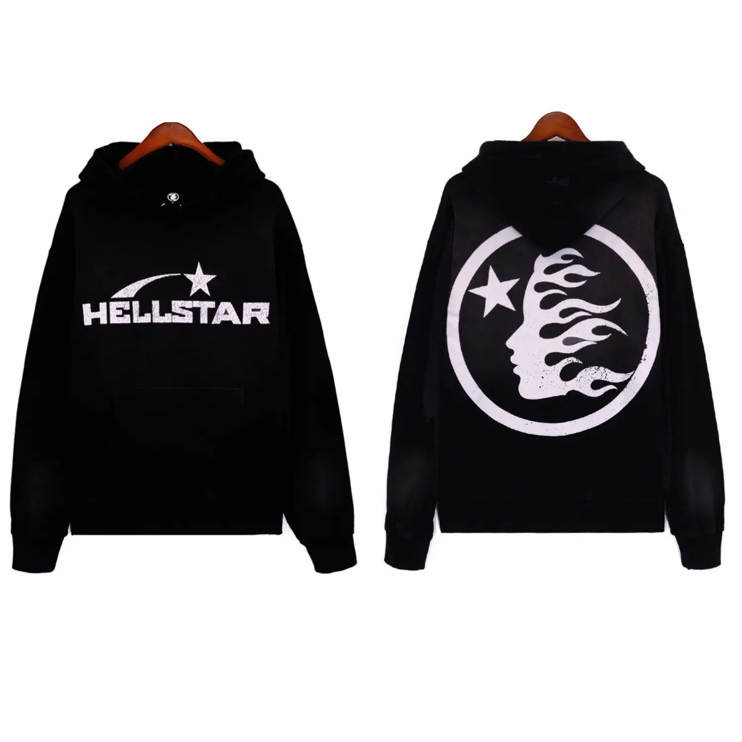 Cotton Hoodie | DY W06 Black