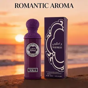 Warmkiss Unisex Perfume Gift Set, 5 Versatile Fragrances for Him & Her, Ssah Mavro Warmess Voilai Akoya, Fresh Romantic Elegant Cologne