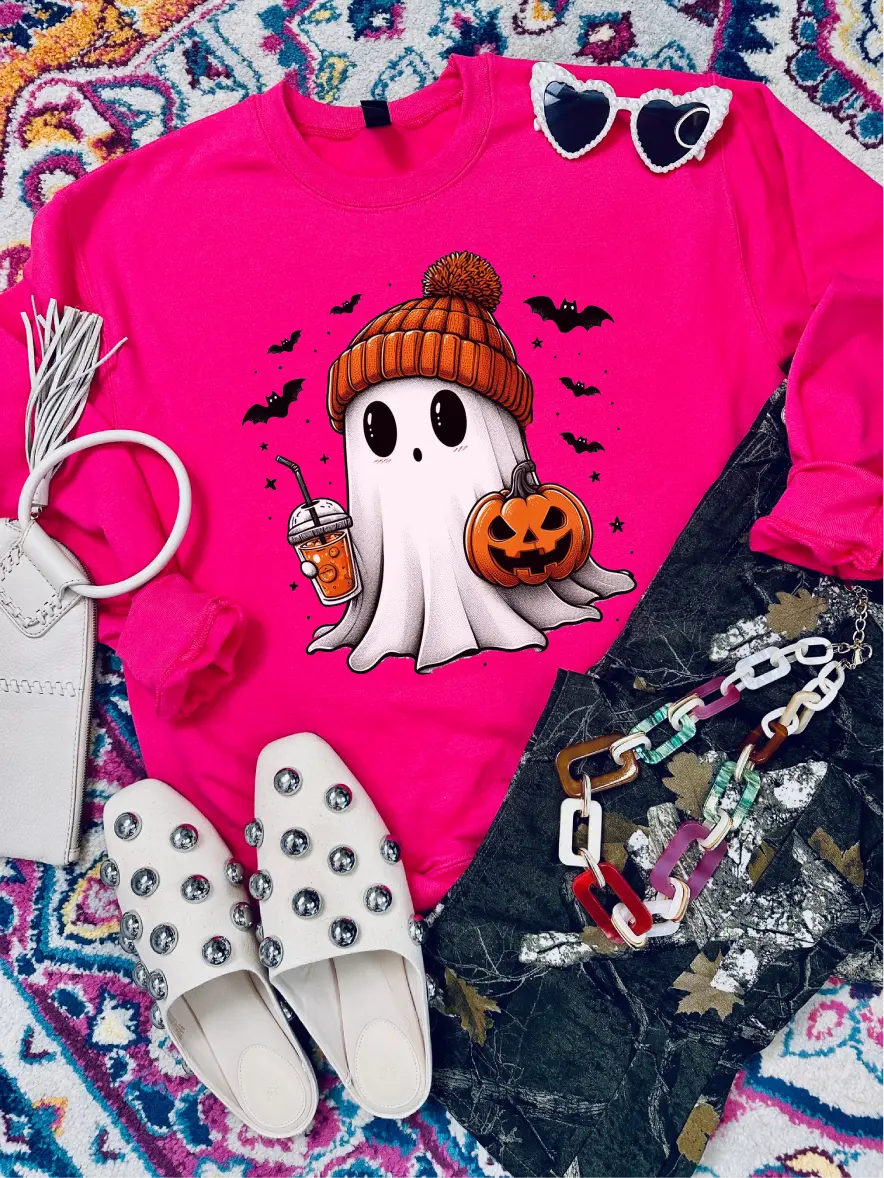 Jonah ~ The Ghost with the Most (VIRAL HALLOWEEN TEE) Unisex Crewneck Sweatshirts Printed in the USA