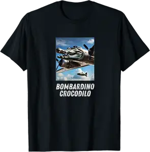 Bombardino Crocodilo Meme T-Shirt - Macyulm Shop 88B0F1ZGFT2L