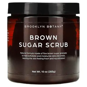 Brooklyn Botany Brown Sugar Scrub for All Skin Types 10 oz (283 g)