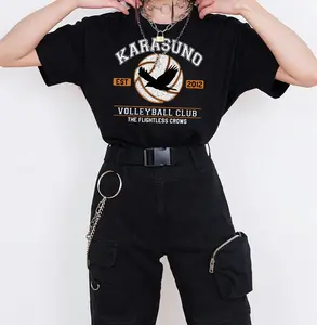 Karasuno Shirt,Karasuno High School Shirt,Karasuno Volleyball Club Shirt,Fly High shirt ,Anime Shirt,Japan Shirt, x Anime Shirt