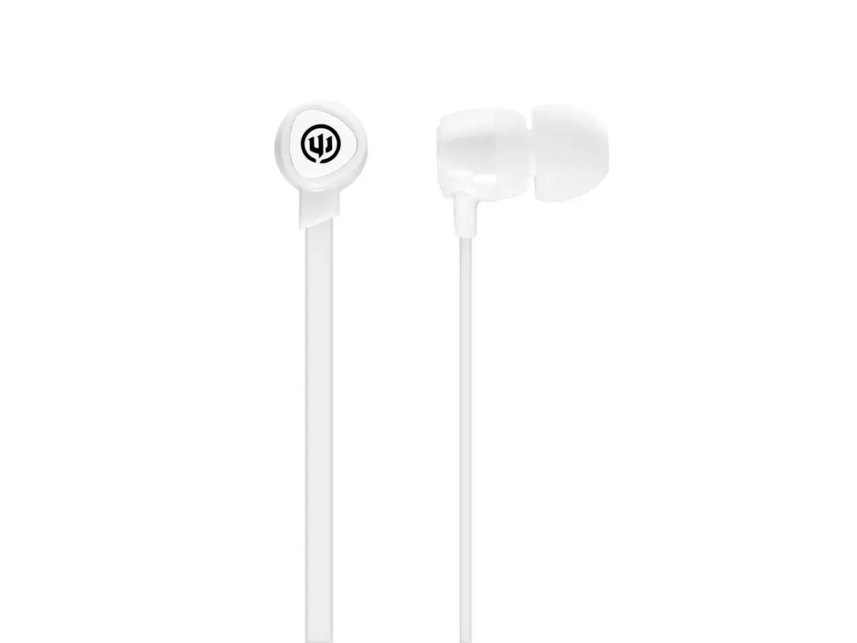 Wicked Audio WI-BT1755 Omen Wireless Bluetooth Noise Isolation Earbuds, White