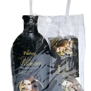 Parley Gold Gleam Full Body Lotion Beauty Cream & Soap Instant Skin Glow Formula for Radiant Complexion Set