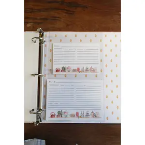 Pocket Protectors for Recipe Cards
