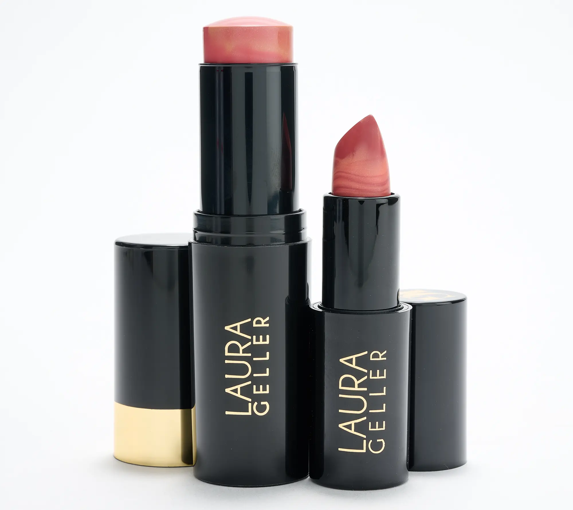 Laura Geller Italian Marble Blush & Lipstick Duo Laura Geller Italian Marble Blush & Lipstick Duo
