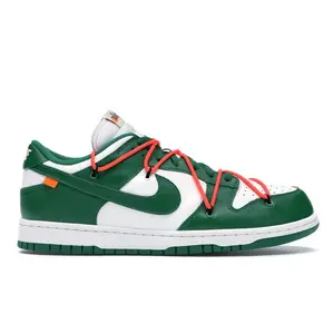 Nike Men's Dunk Low Off-White Pine Green, from StockX