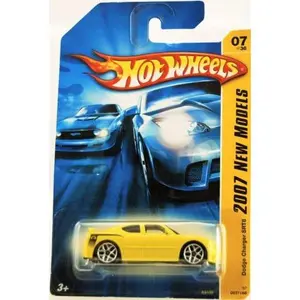 Hot Wheels 2007 New Models Dodge Charger SRT8 7/36, Yellow