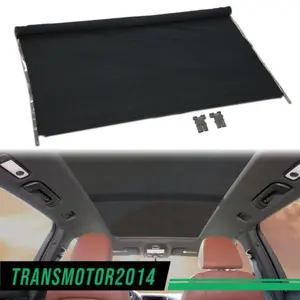 G-PLUS Sunroof Shade Cover Assembly Black Fit For VW Volkswagen Tiguan Jetta Audi Q5 Upgraded Version