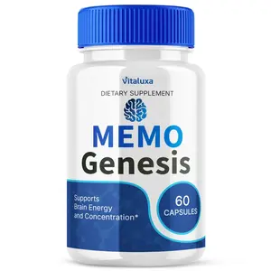 MemoGenesis Capsules, Memo Genesis Brain Health Support Formula (60 Capsules)