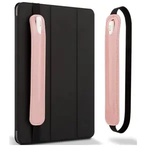 Capacitive Pen PU Leather Protective Case, Stretchy Strap Tablet Pen Bag, Anti-lost Tablet Pen Protective Storage Sleeve, Touch Screen Pen Storage Bag