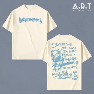 Wave To Earth Miffy Shirt New T shirt Vintage Retro Casual Crewneck Shortsleeve Menswear T-Shirt